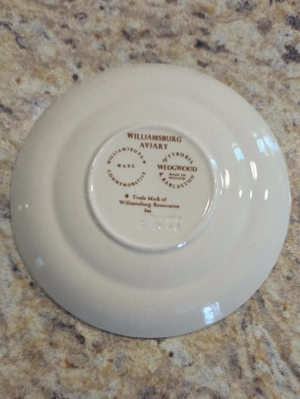Wedgwood Williamsburg Aviary Small Coffee/Tea Pot 6 Demitasse Cups And Saucers